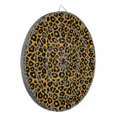 Mod Luipaardprint Dartbord (Voorkant Links)