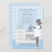 Mod Ma Baby Boy Baby shower Uitnodiging (Voorkant / Achterkant)