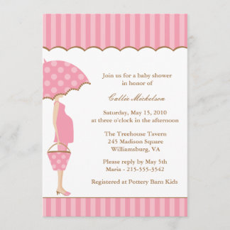 Mod Ma Baby shower Invitation Kaart