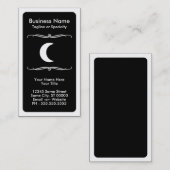 mod maan visitekaartje (Voorkant / Achterkant)