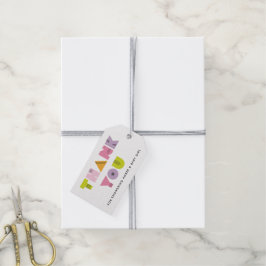 Mod Mama Baby shower dank u geschenk Label Cadeaulabel