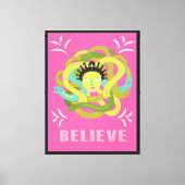 Mod Medusa retro pop kunst Canvas Afdruk (Voorkant)