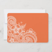 Mod Mehandi - Aangepaste schrijfbenodigdheden Notitiekaartje (Achterkant)