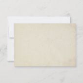 Mod Mehandi Bruiloft RSVP (Achterkant)