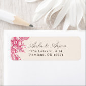 Mod Mehandi retouradreslabels Etiket (Insitu)