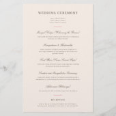 Mod Mehandi Traditioneel Indiase huwelijksprogramm (Achterkant)