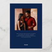 Mod Mehandi Wedding Uitnodiging (Achterkant)