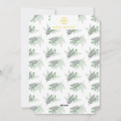 Mod Merry Berries Holiday-fotokaart Feestdagenkaart (Achterkant)