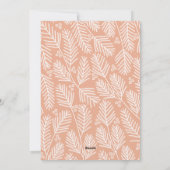 Mod Merry Branches - Kalligrafie - Verticale foto Feestdagenkaart (Achterkant)