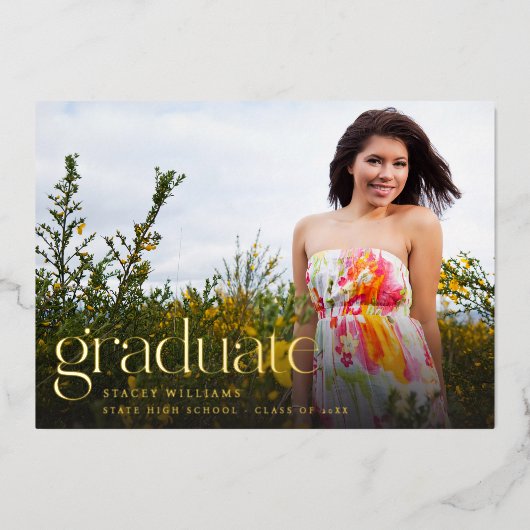 MOD Mod Foto Afstuderen Aankondiging H (Voorkant)