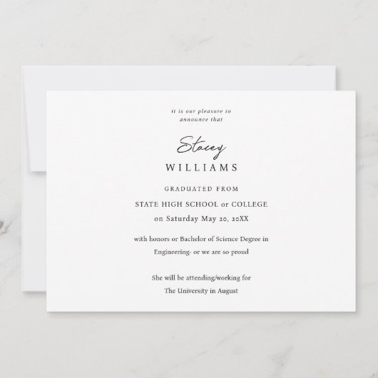 MOD Mod Foto Afstuderen Aankondiging H (Achterkant)