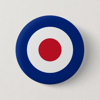 MOD Mode British Design Badge - Scooter / Vespa Ronde Button 5,7 Cm
