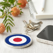 MOD Mode British Design Keyring Scooter/Vespa Sleutelhanger (Zijkant)