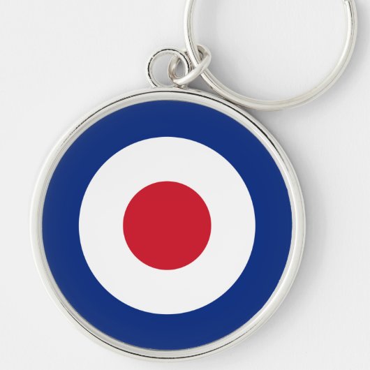 MOD Mode British Design Keyring Scooter/Vespa Sleutelhanger (Voorkant)