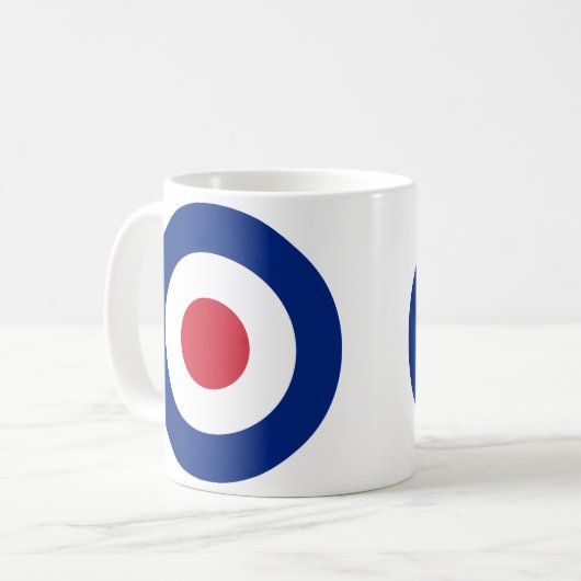 MOD Mode British Design Mok - Scooter / Vespa (Voorkant links)