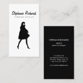Mod Mode Meisje Boutique, Stylist Visitekaartje (Voorkant / Achterkant)