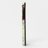 Mod Modern Floral Ranunculus Leaf Roos Bracket Case-Mate iPhone Case (Achterkant/links)