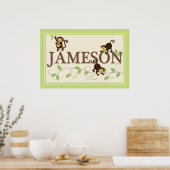 Mod Monkey - Aangepast Poster Aangepaste Baby (Keuken)