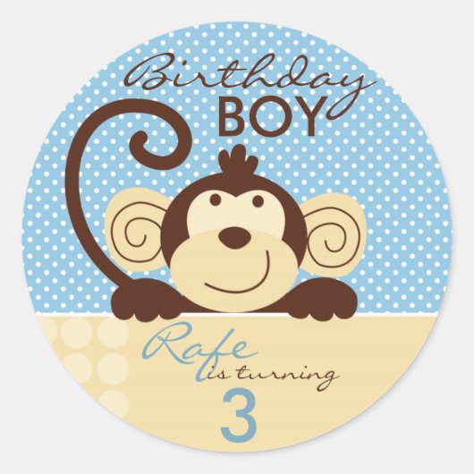 Mod Monkey Sticker (Voorkant)