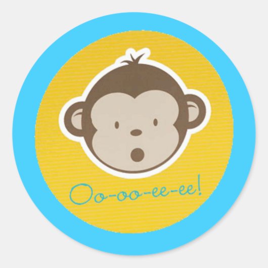 Mod Monkey Sticker (Voorkant)