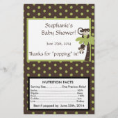 Mod Monkey Time Microgolf Popcorn Wrapper Flyer (Voorkant)