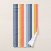 Mod Monstera Leaf Abstract Hawaiian Tropical - Bla Bad Handdoek (Handdoek)