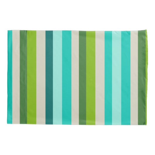 Mod Monstera Leaf Abstract Hawaiian Tropical Kussensloop (Achterkant)