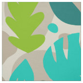 Mod Monstera Leaf Abstract Hawaiian Tropical Stof (Swatch)