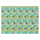 Mod Monstera Leaf Abstract Hawaiian Tropical Tafelkleed (Voorkant (Horizontaal))