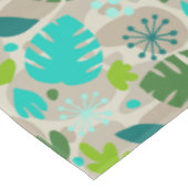 Mod Monstera Leaf Abstract Hawaiian Tropical Tafelkleed (Gekanteld)