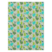 Mod Monstera Leaf Abstract Hawaiian Tropical Tafelkleed (Voorkant)