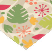 Mod Monstera Leaf Abstract Hawaiian Tropical - War Tafelkleed (Gekanteld)