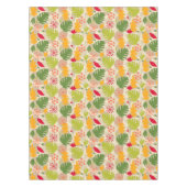 Mod Monstera Leaf Abstract Hawaiian Tropical - War Tafelkleed (Voorkant)