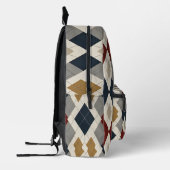 Mod Mosaic Bedrukte Rugzak (Links)