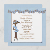 Mod Mother wordt een etnische jongensdouche Kaart (Voorkant / Achterkant)