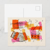 Mod Music Briefkaart (Voorkant / Achterkant)