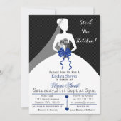 Mod Navy veegt het keukenVrijgezellenfeest uit Kaart (Voorkant)