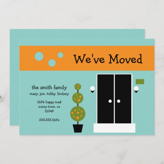 Mod - Net Verplaatst Aankondiging (Voorkant / Achterkant)