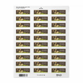 Mod Oerwoud Safari Return Address Labels (Full Sheet)