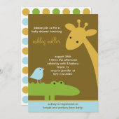 Mod Oerwoud-uitnodigingen Kaart (Voorkant / Achterkant)