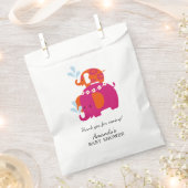 Mod Olifant Baby shower Favor Bags Bedankzakje (Geknipt)
