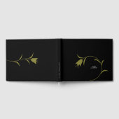 MOD OLIJF & ZWARTE TULP BRUILOFT GASTENBOEK (Volledig)