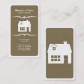 mod onroerend goed visitekaartje (Voorkant / Achterkant)