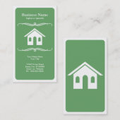 mod onroerend goed visitekaartje (Voorkant / Achterkant)