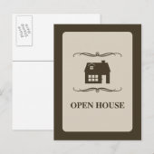 mod open house aankondiging (Voorkant / Achterkant)