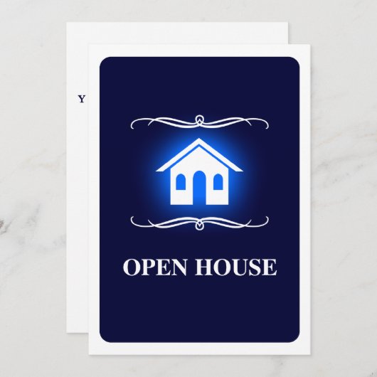 mod open house aankondiging (Voorkant / Achterkant)