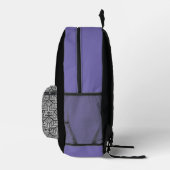 Mod Paarse Monogram Rugzak (Rechts)