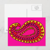 Mod Paisley Briefkaart (Voorkant / Achterkant)