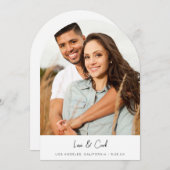 MOD Para Foto Verticaal De datumboog opslaan Kaart (Voorkant / Achterkant)