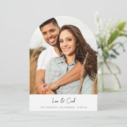 MOD Para Foto Verticaal De datumboog opslaan Kaart (Staand voorkant)